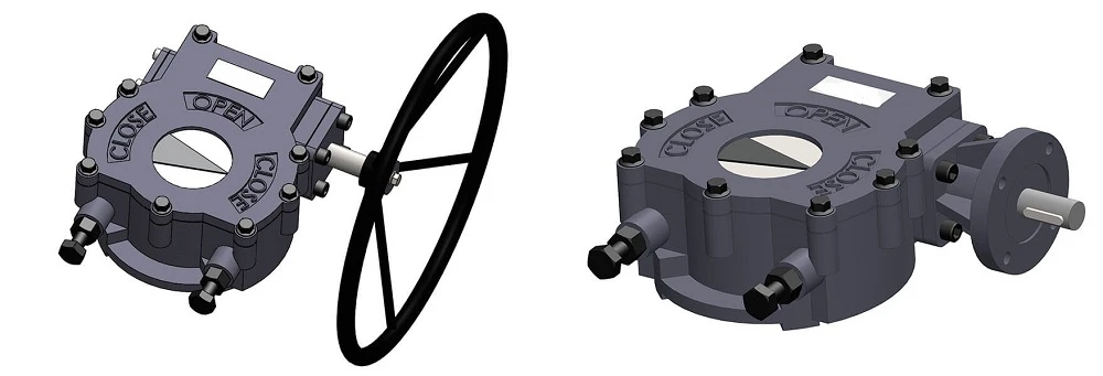 Quarter-Turn-Worm-Gearbox Quarter-Turn-Worm-Gearbox